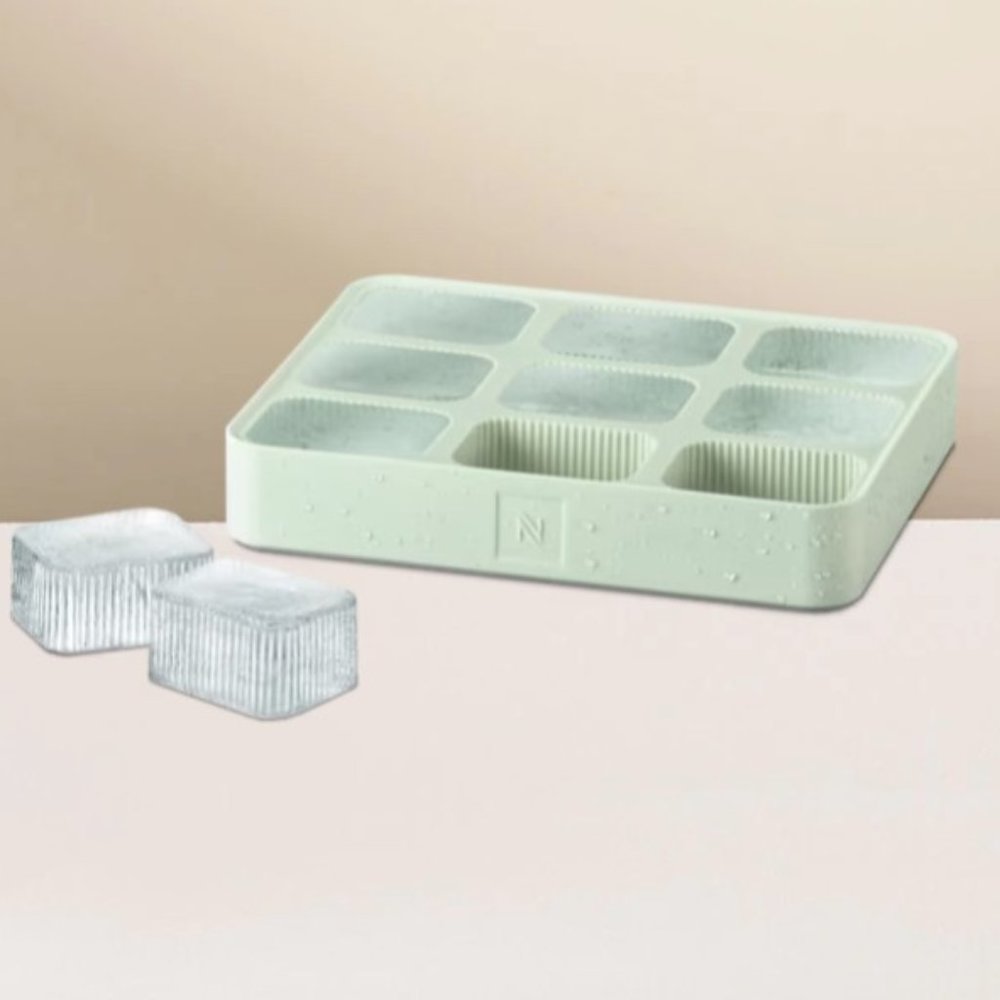 NWT Nespresso  Limited Edition Mint Green Barista Ice Cube Tray